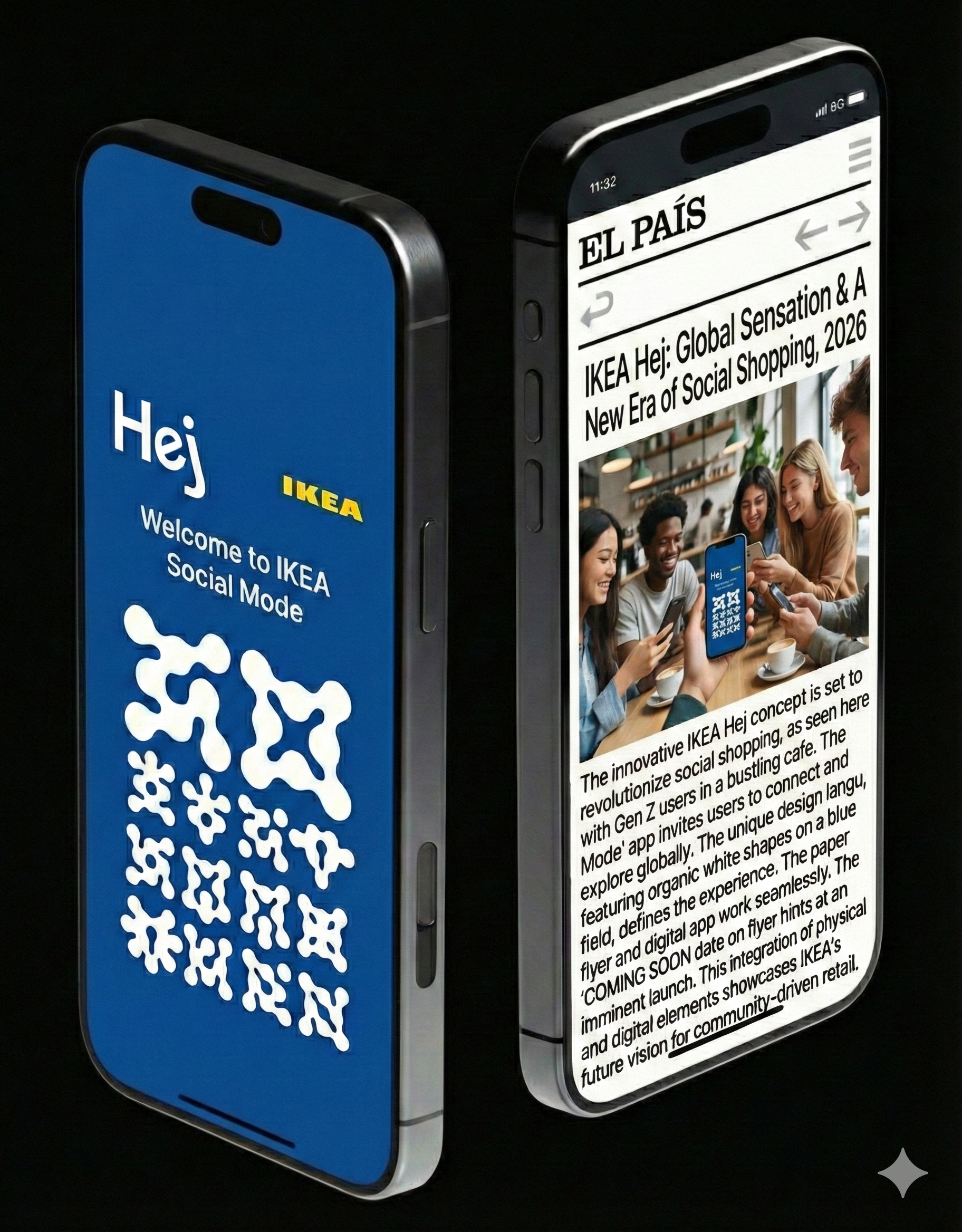 IKEA Hej app screens